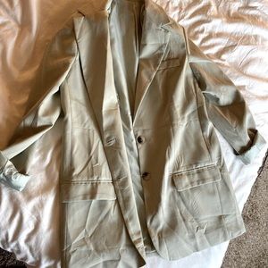 Vintage sage green blazer